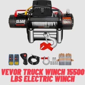 VEVOR Truck Winch 15500 lbs Electric Winch