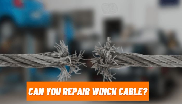 Can You Repair Winch Cable